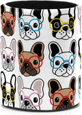 Cute French Bulldogs Desk Organizer