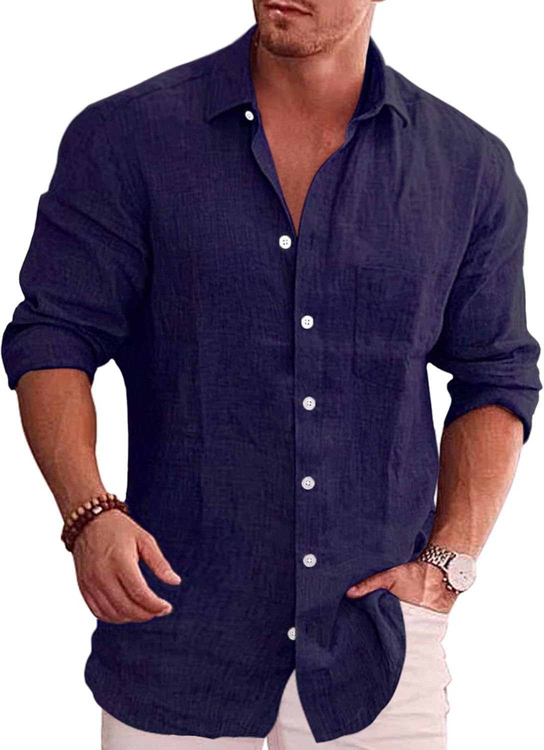COOFANDY Men's Casual Button Down Shirt for All Occasions