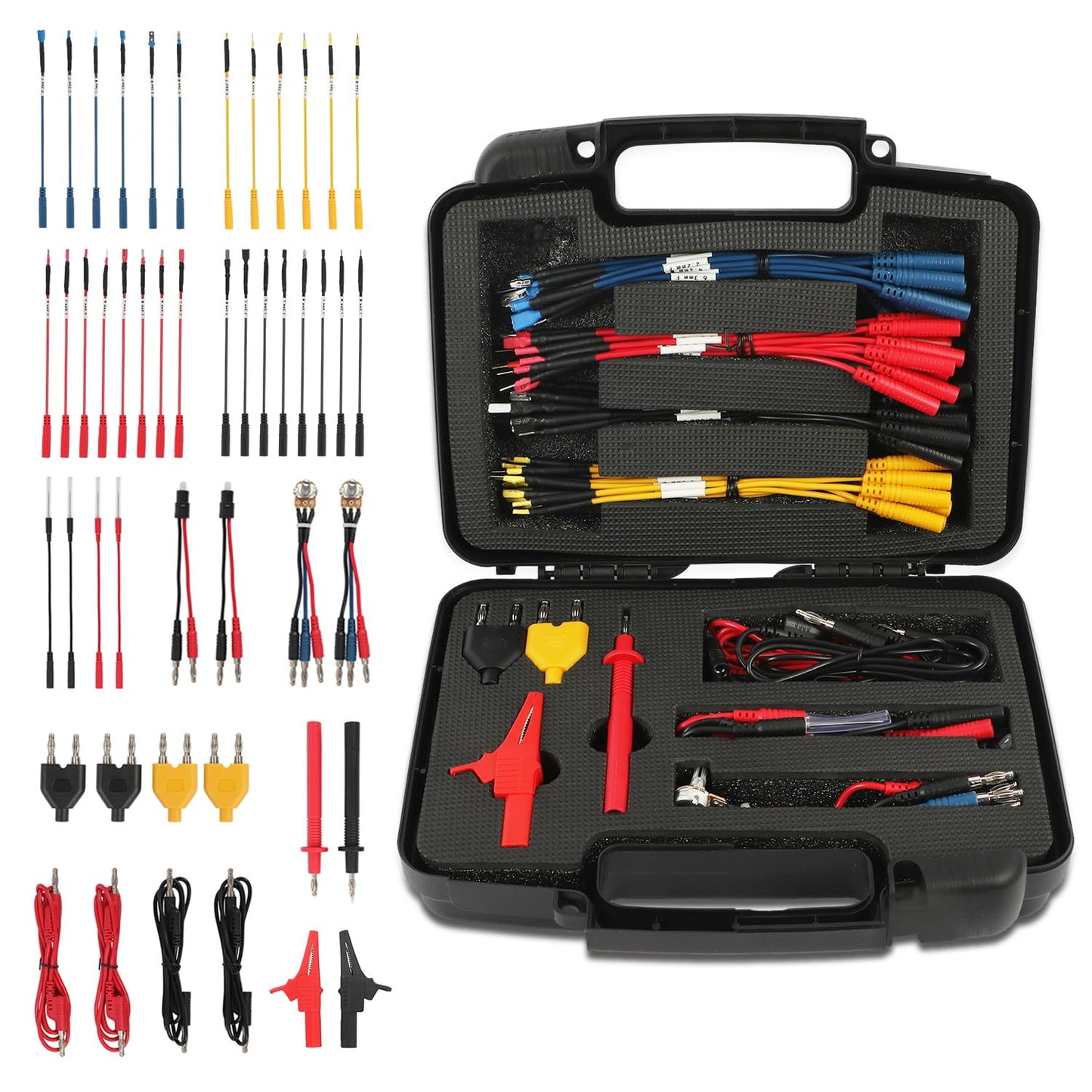 48PCS Automotive Circuit Test Leads Kit for Efficient Diagnostics