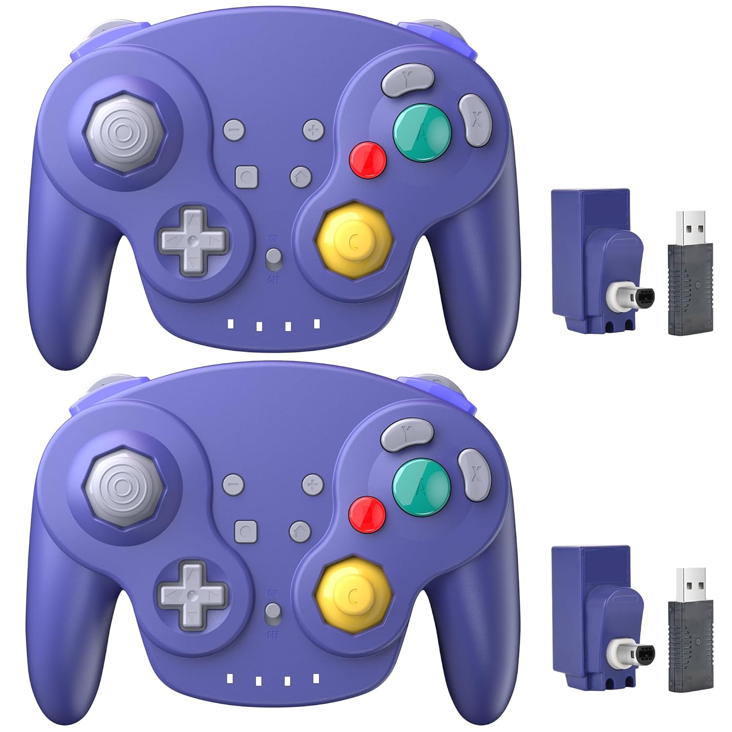 2 Pack Wireless NGC Switch Online Controller for Gaming