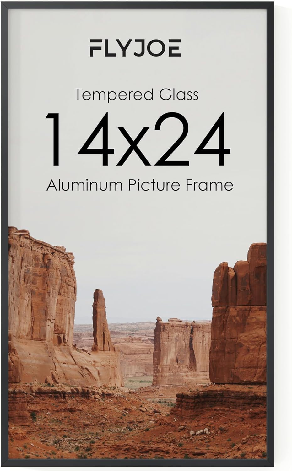 14x24 Metal Picture Frame for Stylish Wall Displays and Decor