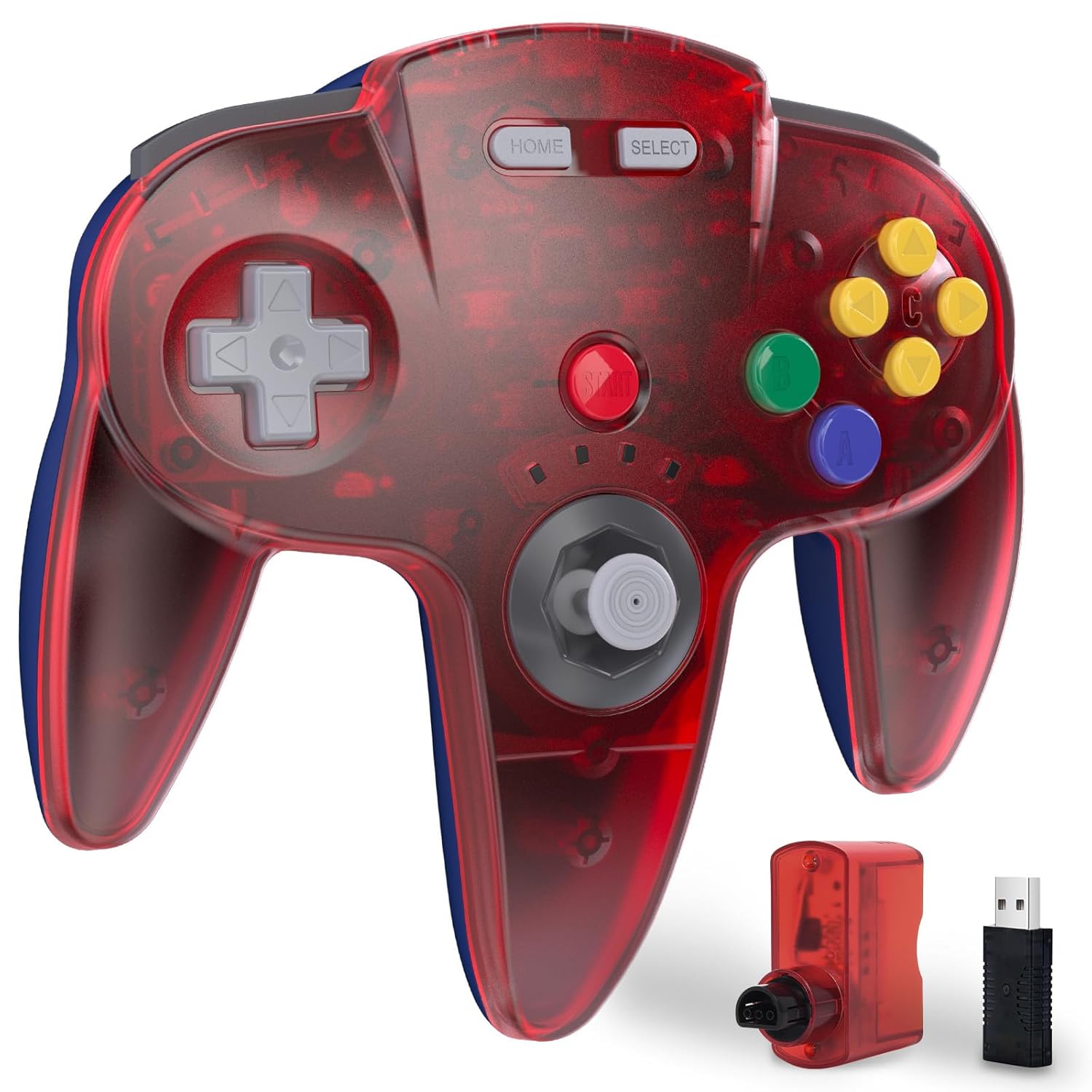KIWITATA Wireless N64 Controller for Switch and PC Gaming