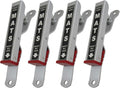 Car Wash Mat Clamps Black 4 Pack - Heavy Duty Floor Mat Holders
