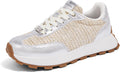 LUCKY STEP Women's Platform Fashion Sneakers - Comfortable 1.81 in