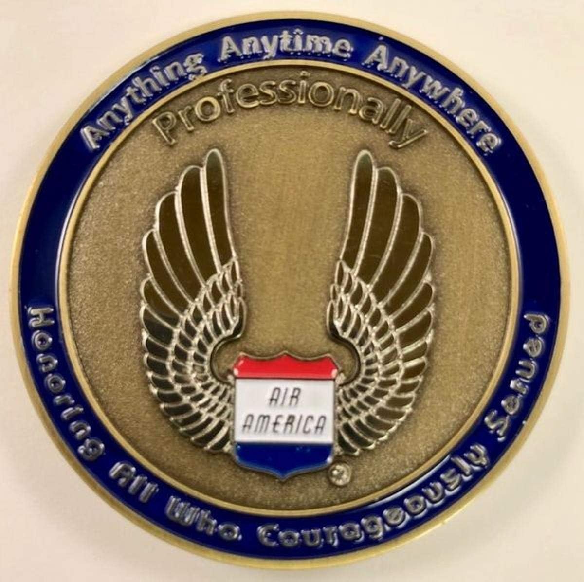 Air America Challenge Coin - A Unique Collectible for Enthusiasts