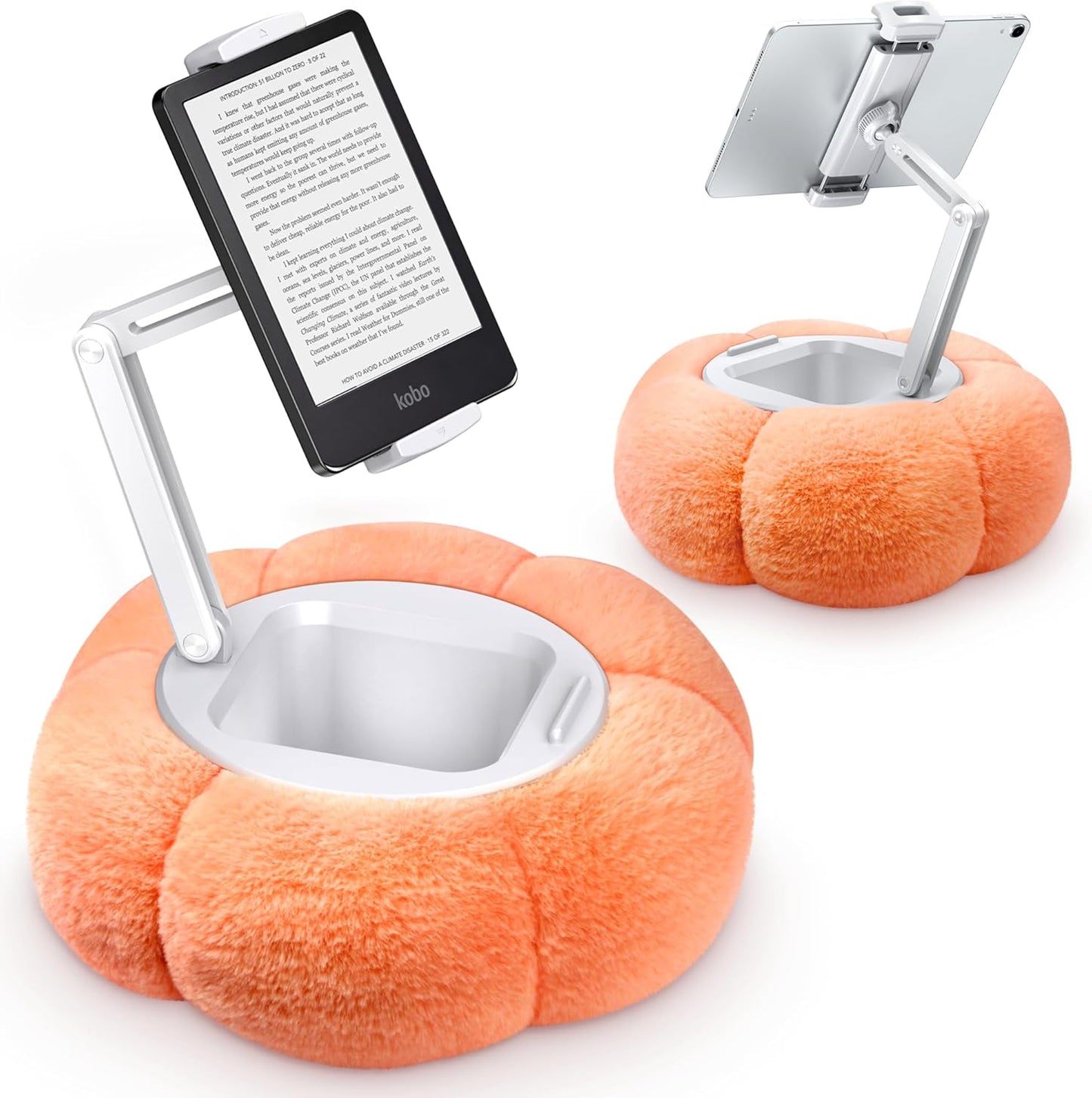 CreaDream Pumpkin Tablet Pillow Stand Holder for Comfort