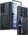 Samsung Galaxy Z Fold 7 Case with Card Holder RFID Blocking - Wallet
