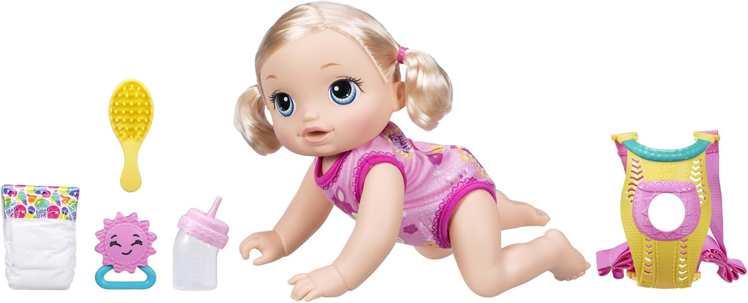 Baby Alive Baby Go Bye Bye Blonde Doll