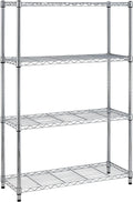 4-Tier Wire Shelf 36in x 14in x 54in - Heavy Duty Adjustable Storage