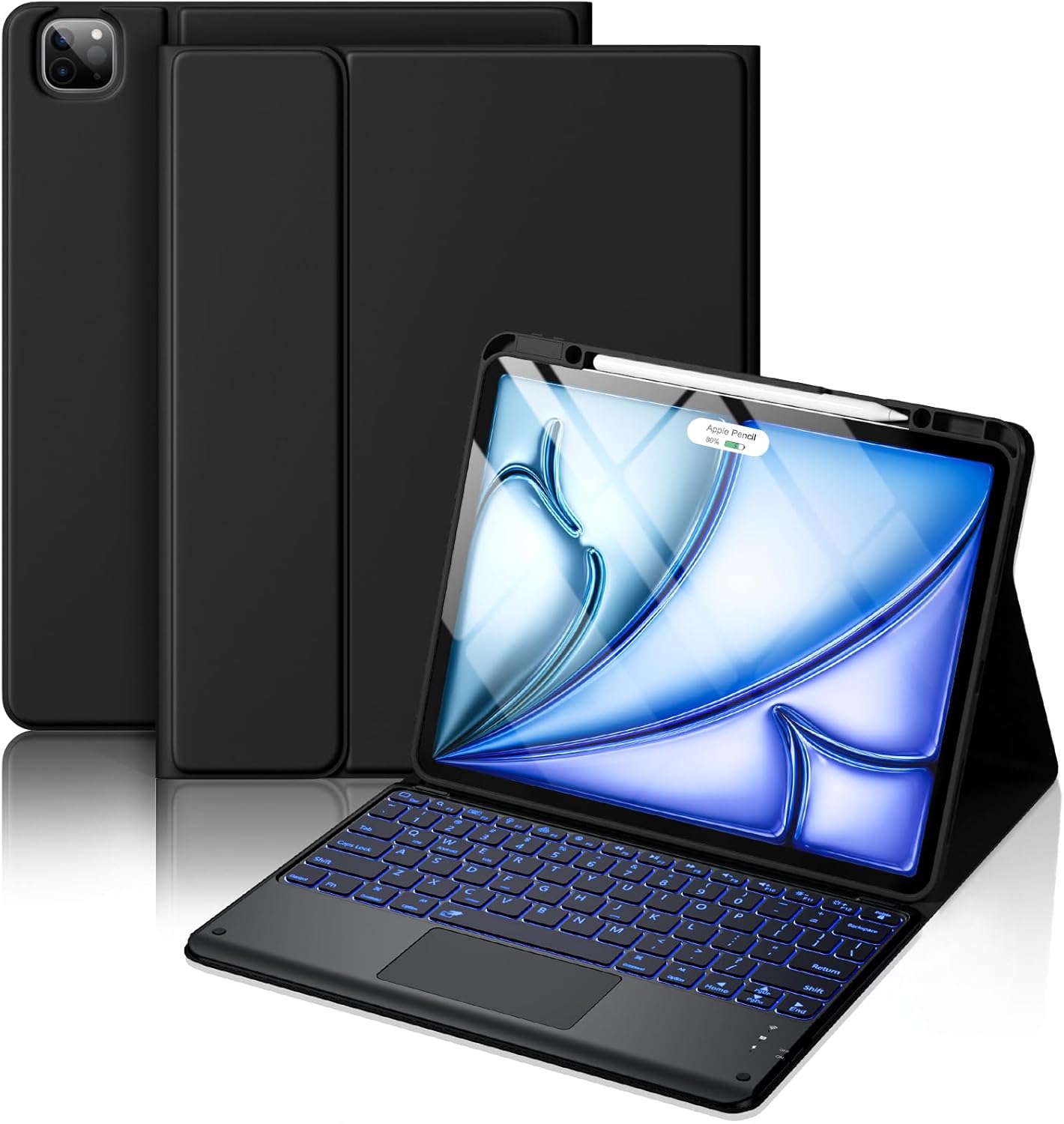 Magnetic Wireless Keyboard Case for iPad Air 13 inch & Pro