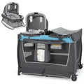 Baby Pack and Play Portable Infant Playpen - 5 in 1 Nursery Center