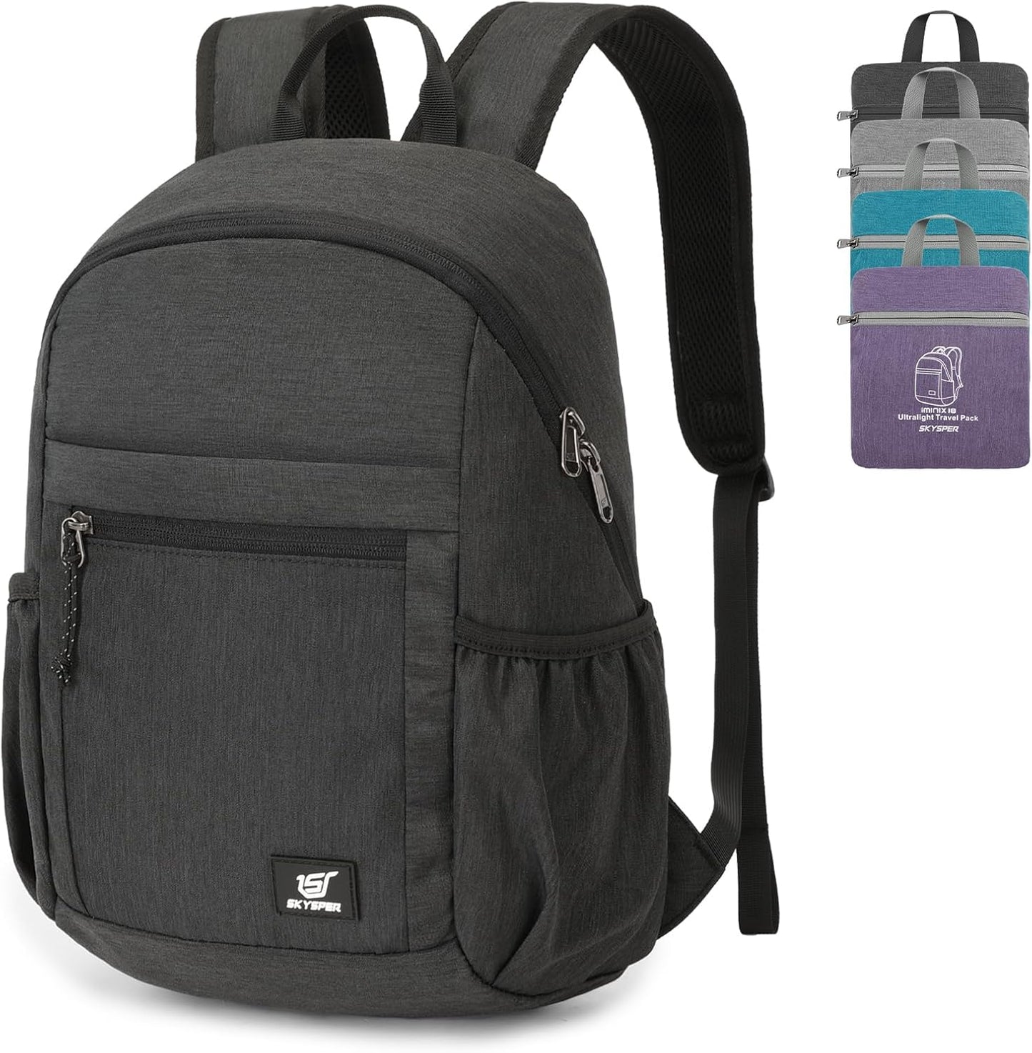 SKYSPER Anti Theft Hiking Backpack for Travel and Day Trips