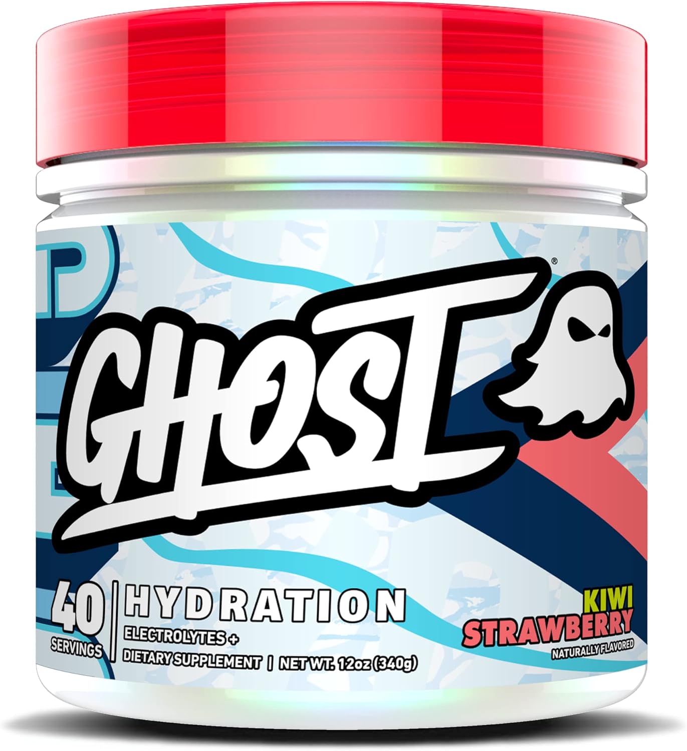 GHOST Hydration Kiwi Strawberry Electrolyte Powder Drink Mix