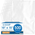 Spartan Industrial 10 X 15 Heavy Duty Clear Plastic Bags