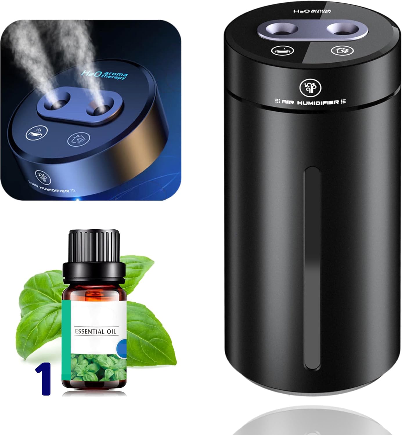 Smart Car Air Freshener with Adjustable Scent