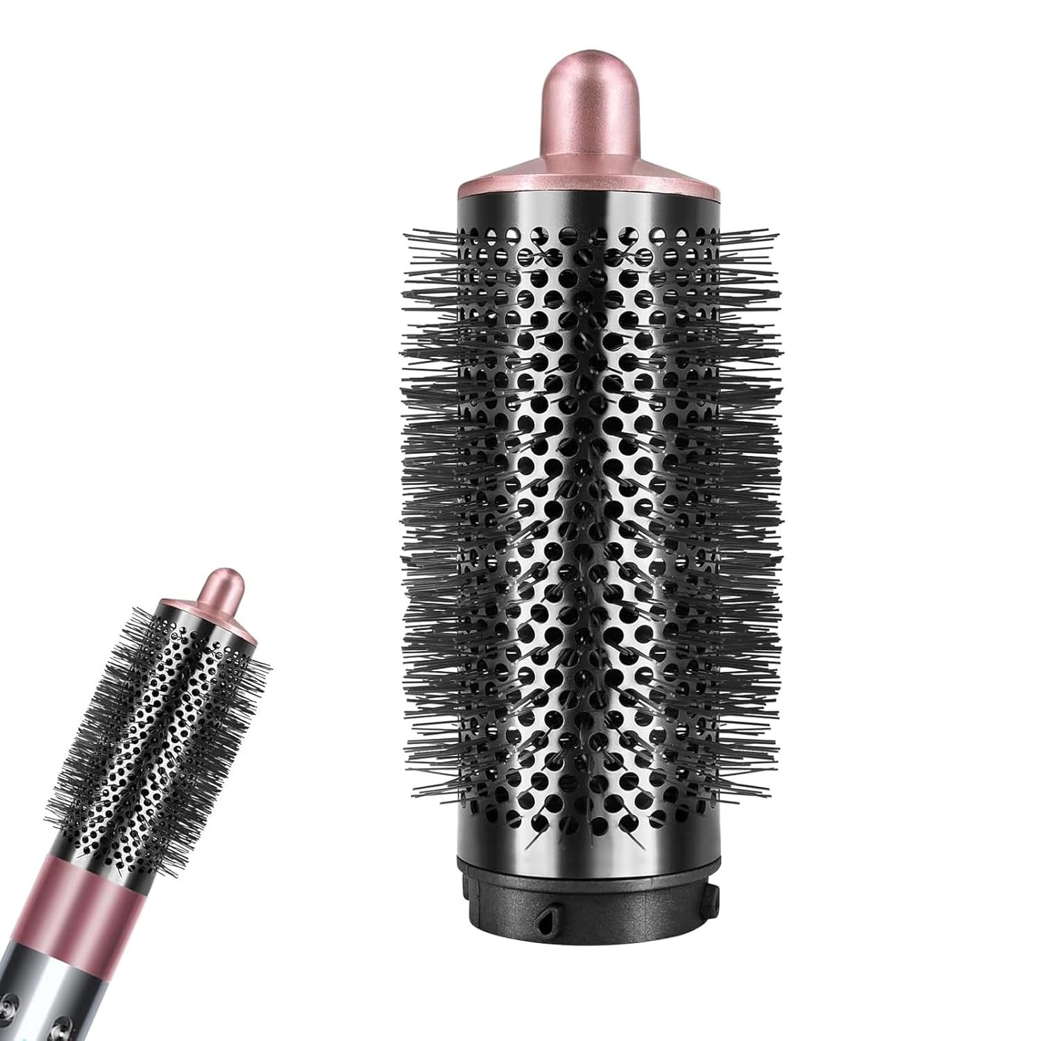 Dxyue Rose Gold Volumizing Brush for Dyson Airwrap - Boosts Hair Volume