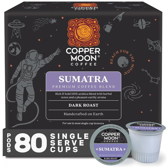 Sumatra Dark Roast Pods, 80 ct