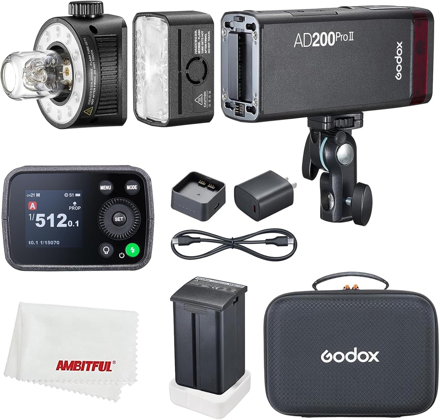 Godox AD200 Pro II Flash Strobe: Versatile and Powerful Lighting