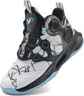 Kids Basketball Shoes Boys Air Cushion Mid Top - Comfortable Support