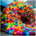1500 Pack 12 inch Rainbow Latex Balloons for Party Events
