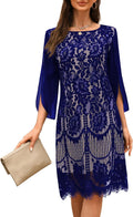 Wedding Guest Cocktail & Formal Dresses for Women - Lace Sequin ease
