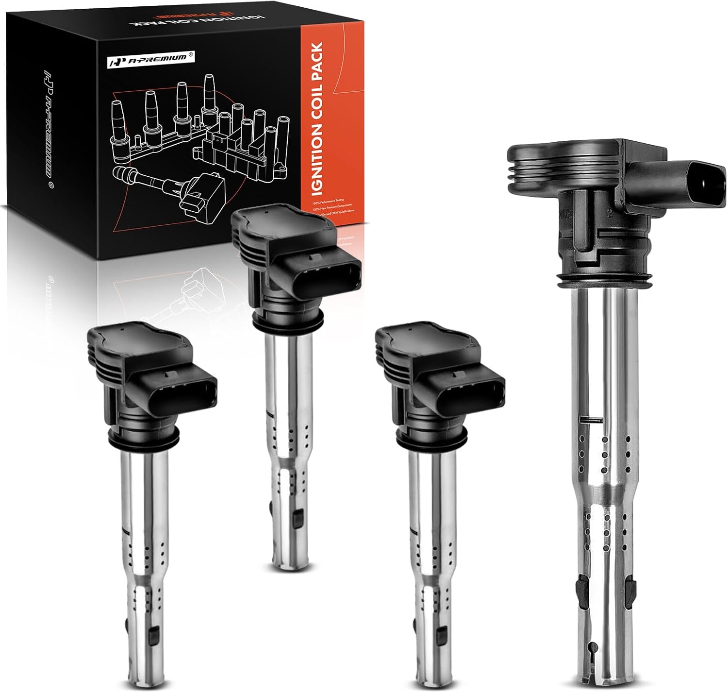 A-Premium Ignition Coil Packs for Audi & Volkswagen Vehicles