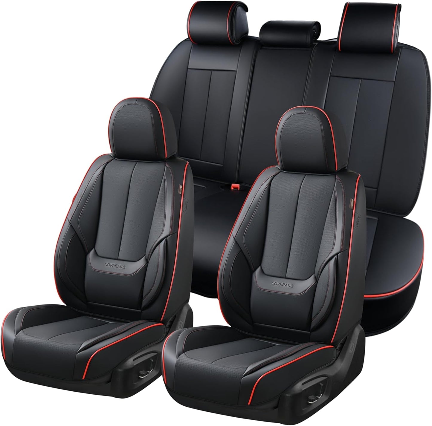 Coverado Car Seat Covers Full Set for Stylish Protection