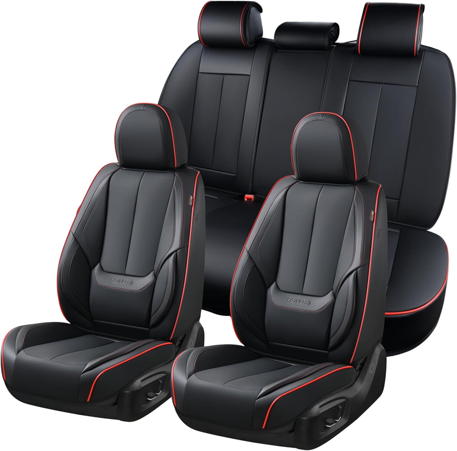Coverado Car Seat Covers Full Set for Stylish Protection