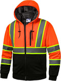 High Visibility Hoodie for Men Class 3 Reflective Safety Wear