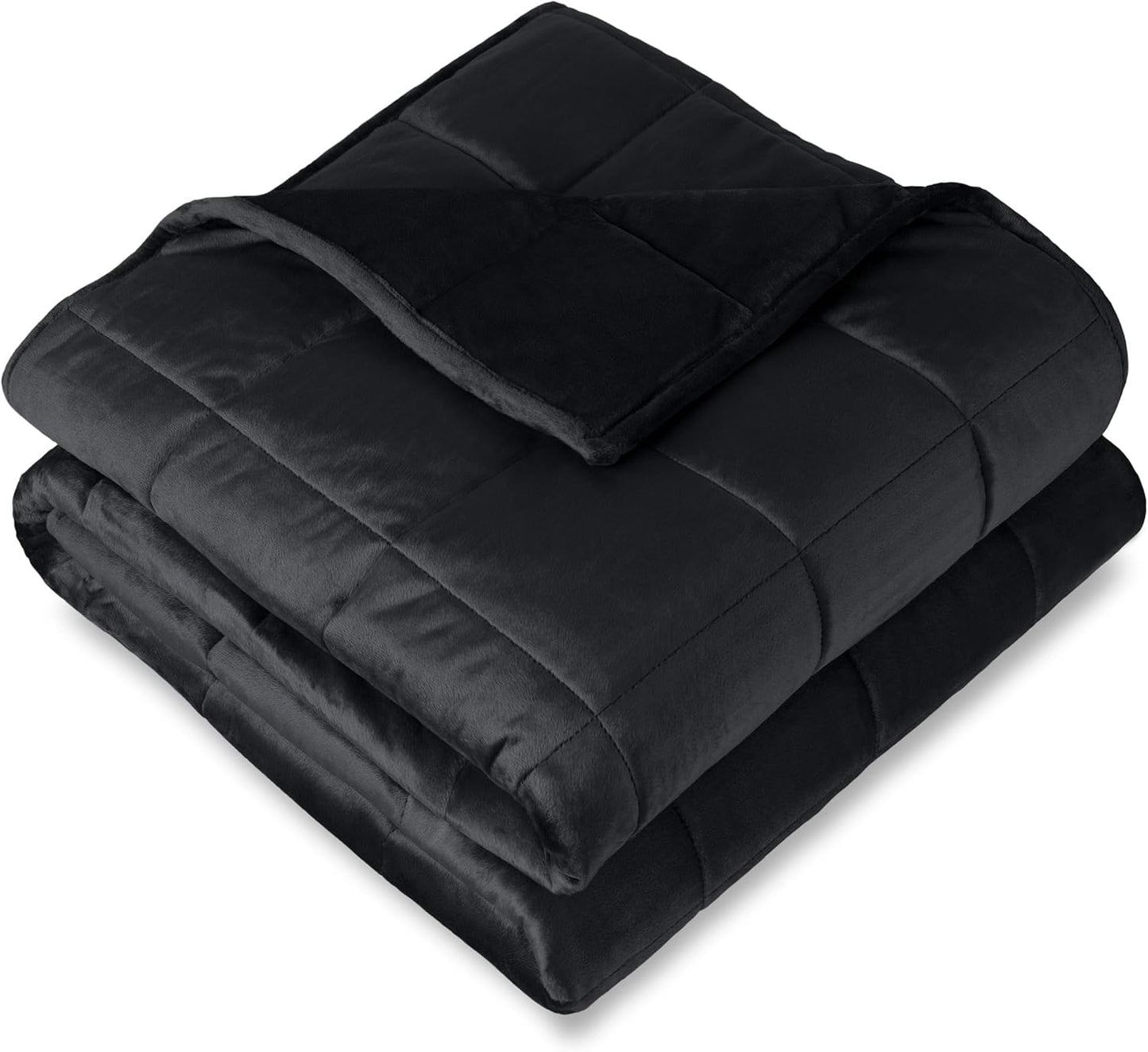 Bare Home Weighted Blanket for Soothing Sleep and Comfort