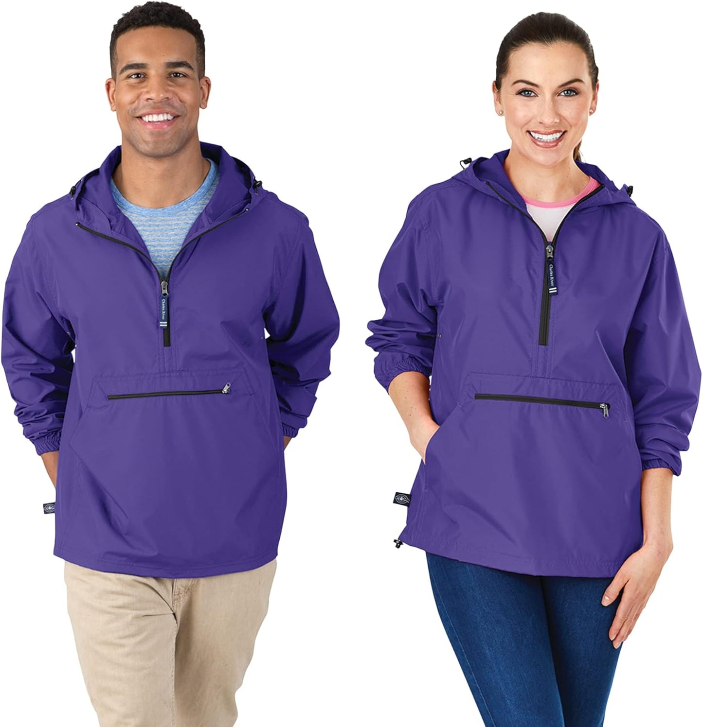 Pack-n-go Wind & Water-resistant Pullover for All Seasons