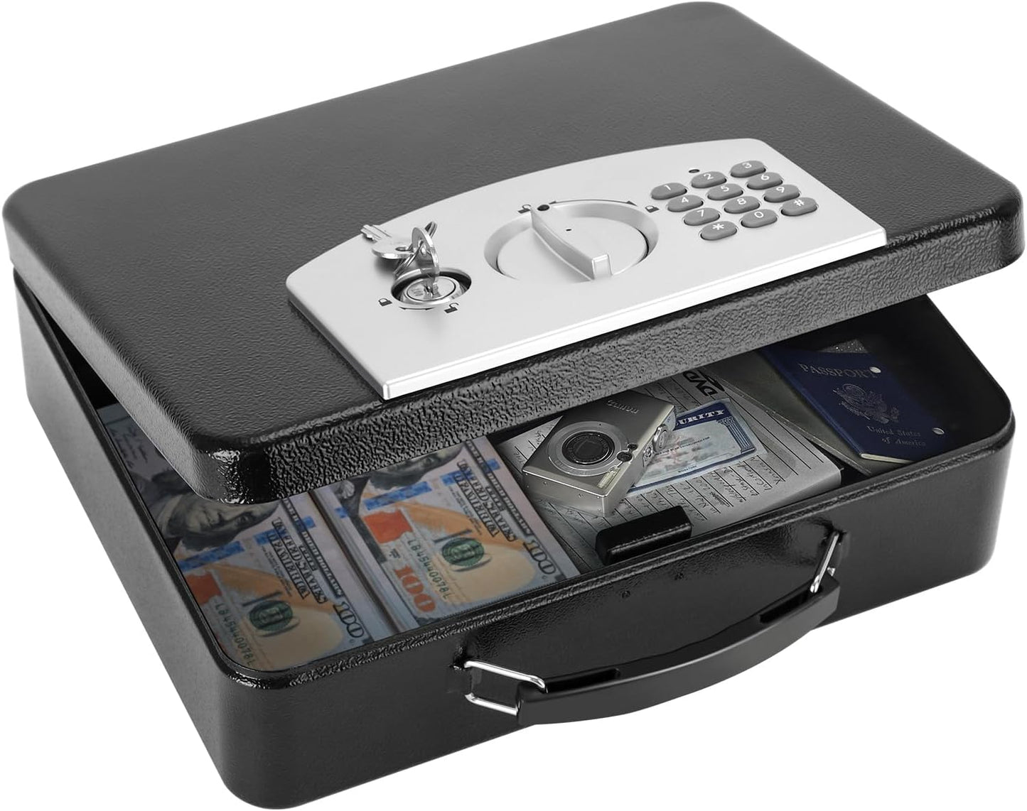 KYODOLED Safe Box with Digital Keypad Lock for Personal Items