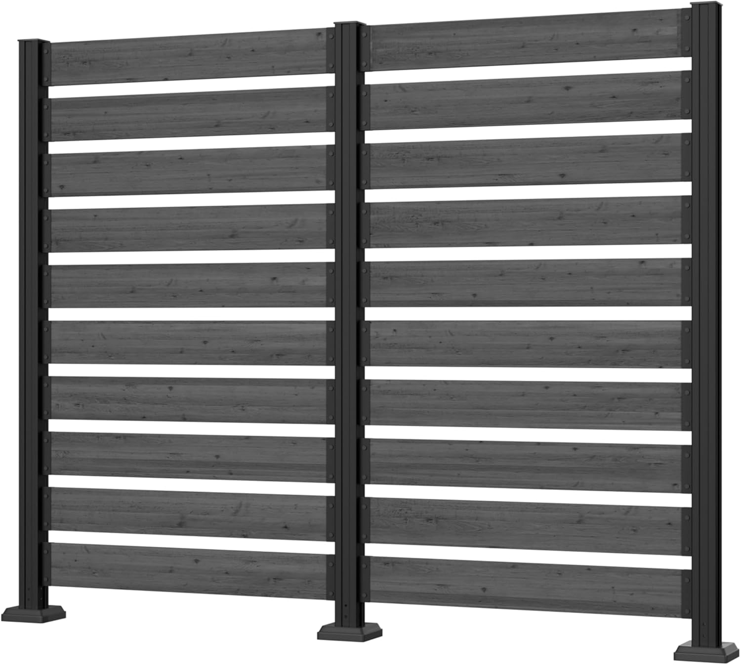 78 W x 60 H Wooden Air Conditioner Fences for Privacy Needs