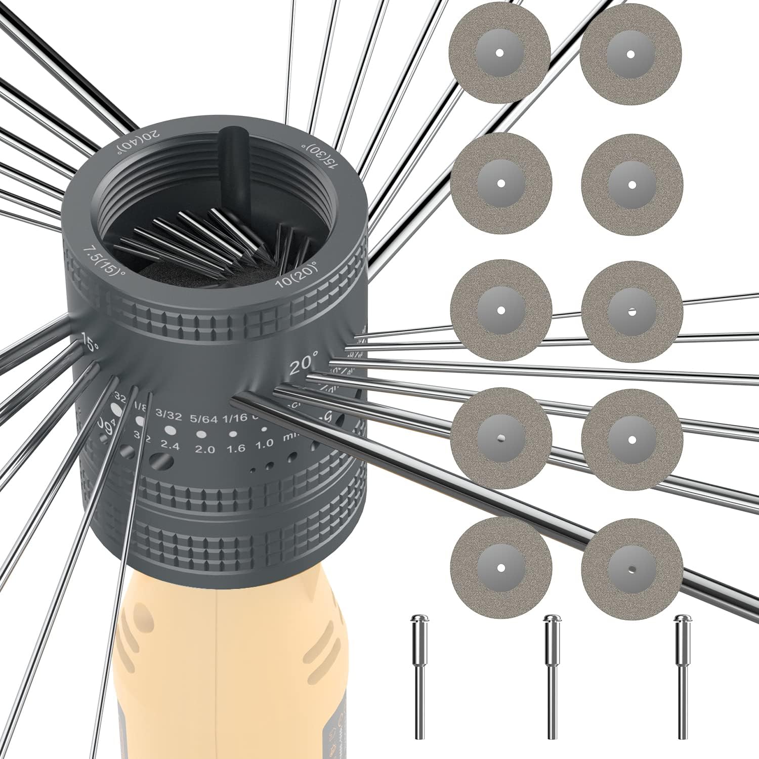Tungsten Electrode Sharpener Grinder Head for Precision Welding