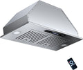 TABU Range Hood Insert 30in with 900CFM - Powerful, Quiet Ventilation