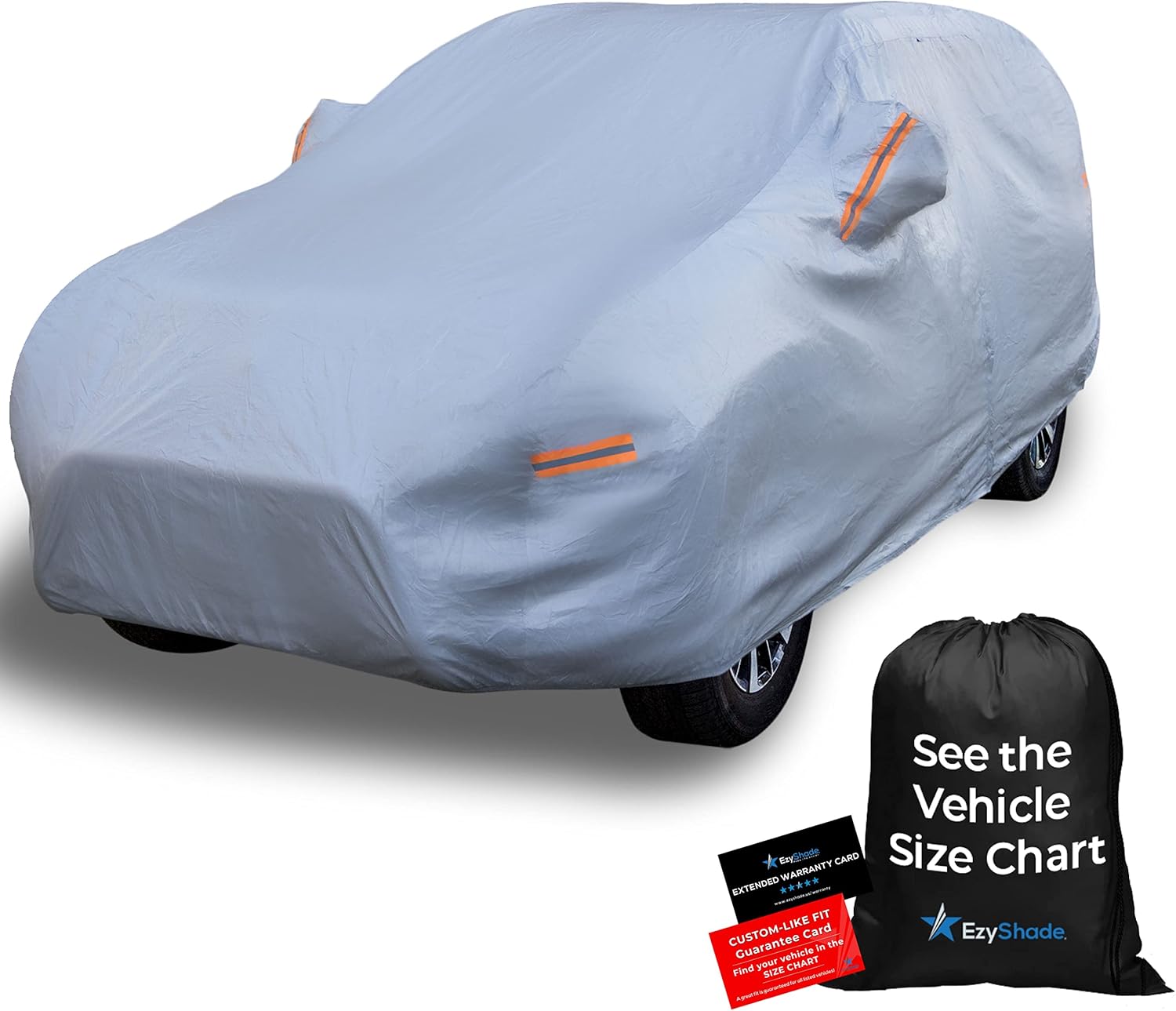 EzyShade 10-Layer SUV Car Cover - Waterproof All Weather Protection