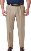 Haggar Premium Comfort Classic Fit Pleat Front Pant - Everyday Comfort