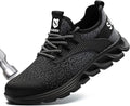 Steel Toe Work Shoes for Women and Men - Slip-Resistant Safety