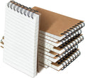 Pocket Notebooks Set of 12 - Small 3x5 Spiral Notepads for Everyday
