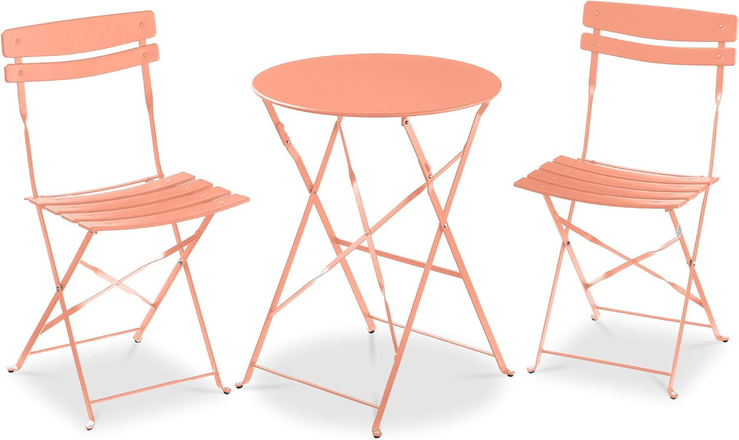 Best Choice Products 3-Piece Bistro Set for Outdoor Spaces