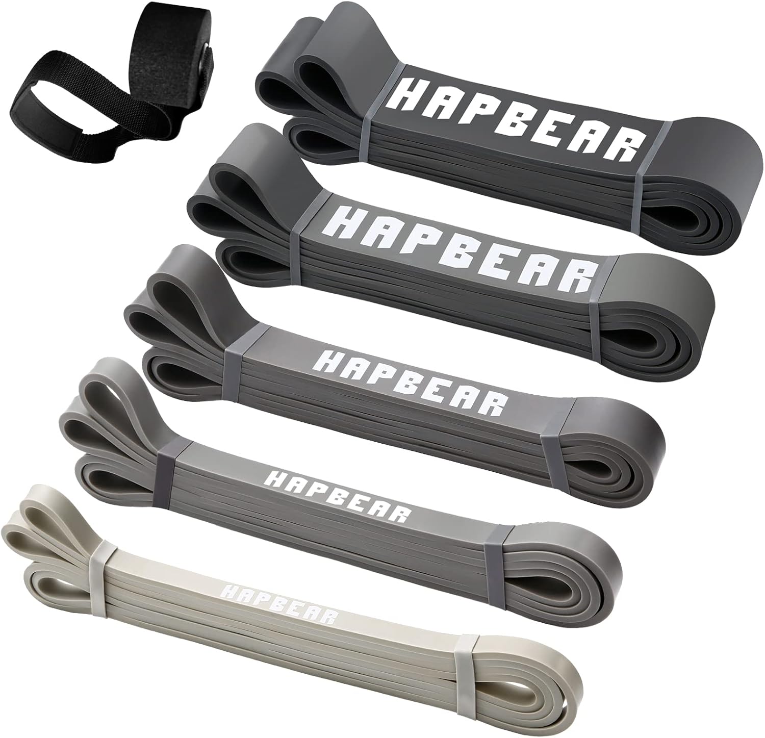 HAPBEAR Pull Up Assistance Bands Set for Effective Workouts