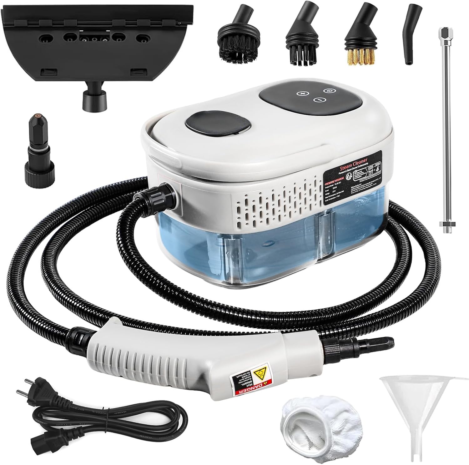 Handheld Steam Cleaner with 1000ml Tank for Home Use