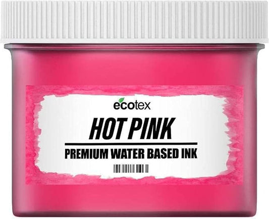 Ecotex Screen Printing Hot Pink Fabric Ink - 128oz. Gallon