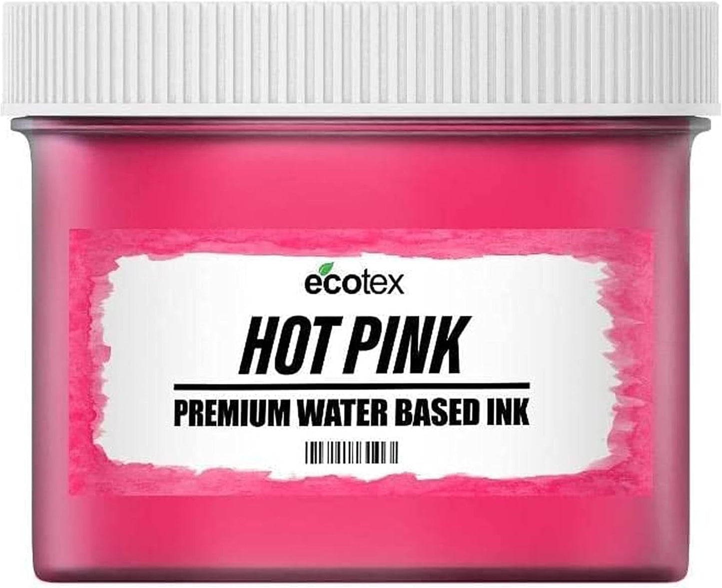 Ecotex Screen Printing Hot Pink Fabric Ink - 32oz Quart Size