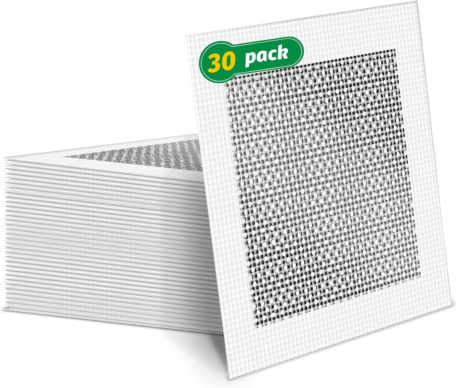 30Pcs 6 Inch Drywall Patch Kit for Easy Wall Repairs