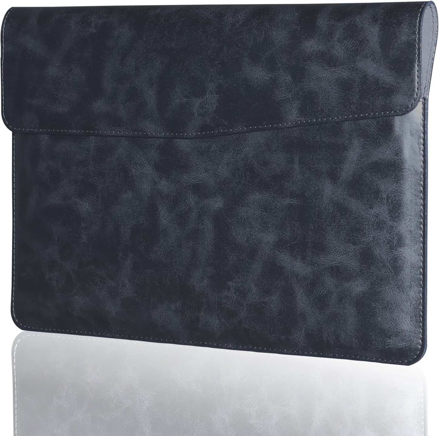 Leather Laptop Sleeve for MacBook Pro 14 Inch - Slim & Durable
