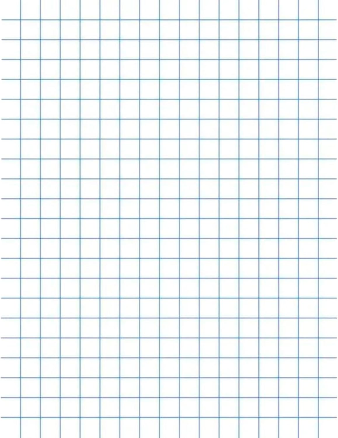 500 Pcs School Smart Graph Papers - 1/4 Rule, 8-1/2 x 11 - Enhanced Learning