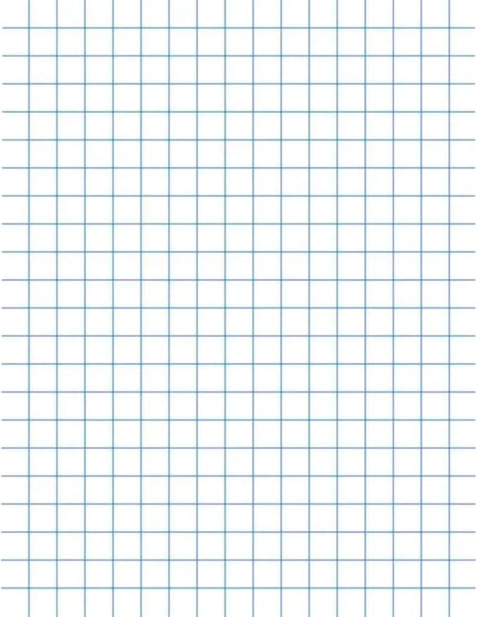 500 Pcs School Smart Graph Papers - 1/4 Rule, 8-1/2 x 11 - Enhanced Learning