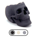 OSKER Open Top Ceramic Fireproof Skull Log - Eye-Catching Bonfire