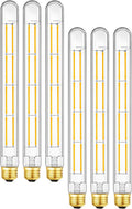 T10 Tubular Bulbs Dimmable LED E26 10W 3000K Long Tube - Vintage Style